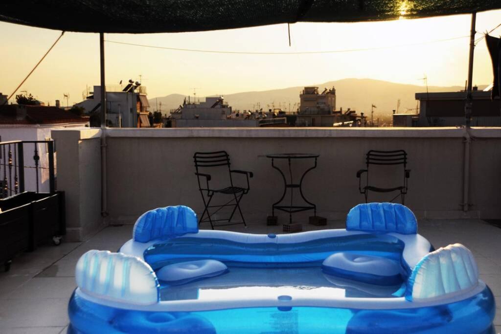 Unique - Spacious Studio With Rooftop / Thissio Athen Exterior foto